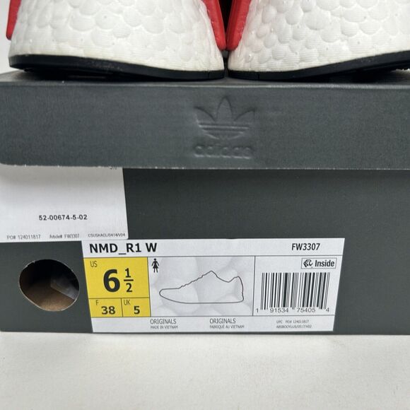 Adidas NMD_R1 Boost Mesh “Clear Red Black” 2024 - Picture 4 of 5